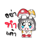 Hi！ My name is LaLa. Love Mushroom.（個別スタンプ：33）