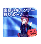 ラブリーハロウィンGUYシャインスターんご（個別スタンプ：29）