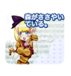 ラブリーハロウィンビーチんご.（個別スタンプ：2）