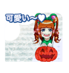 ラブリーハロウィンビーチんご.（個別スタンプ：28）