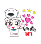 Miss. Hitomi..Love dog ^_^（個別スタンプ：39）