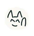 笑ってれば何とかなると思ってる猫（個別スタンプ：7）