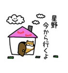 星野さんスタンプ（カワウソVer.）（個別スタンプ：8）