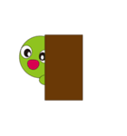 The world of cute caterpillars（個別スタンプ：1）