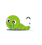 The world of cute caterpillars（個別スタンプ：2）