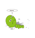 The world of cute caterpillars（個別スタンプ：5）