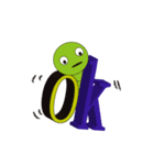 The world of cute caterpillars（個別スタンプ：8）