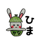 めろめろメロンかなちゃん（個別スタンプ：9）