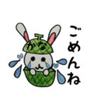 めろめろメロンかなちゃん（個別スタンプ：34）