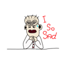 The crazy man i am funny（個別スタンプ：5）