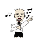 The crazy man i am funny（個別スタンプ：6）