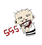 The crazy man i am funny（個別スタンプ：7）