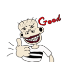 The crazy man i am funny（個別スタンプ：10）