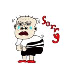 The crazy man i am funny（個別スタンプ：21）