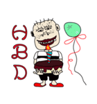The crazy man i am funny（個別スタンプ：30）