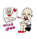 The crazy man i am funny（個別スタンプ：31）