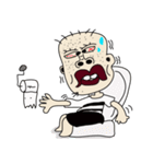 The crazy man i am funny（個別スタンプ：37）