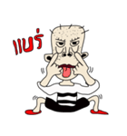 The crazy man i am funny（個別スタンプ：38）