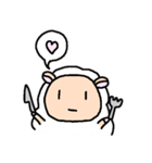 くものうえのひつじのすたんぷ！（個別スタンプ：6）