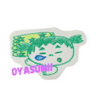 さんかくまゆげのおんなのこ（個別スタンプ：3）