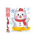 雪だるまネコさん 2018（個別スタンプ：36）