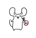 tiny tiny mouse（個別スタンプ：1）