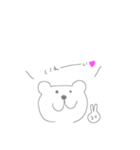 きゅーとな動物（個別スタンプ：2）