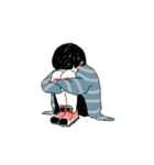 What is in the pocket（個別スタンプ：6）