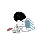 What is in the pocket（個別スタンプ：32）