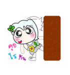 ..My name is Maki. ^^（個別スタンプ：15）