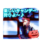 ラブリーハロウィンファニーメガネんご（個別スタンプ：29）