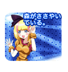 ラブリーハロウィン亀甲んご（個別スタンプ：2）