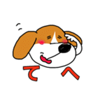 耳たれちゃってる犬（個別スタンプ：10）