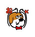 耳たれちゃってる犬（個別スタンプ：23）