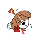 耳たれちゃってる犬（個別スタンプ：25）