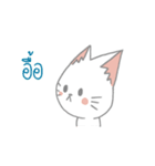 Charlotte White Cat Vol.1（個別スタンプ：2）