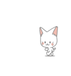 Charlotte White Cat Vol.1（個別スタンプ：21）