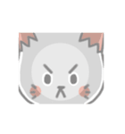 Charlotte White Cat Vol.1（個別スタンプ：23）