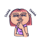 Fashion eyebrowsbaby（個別スタンプ：6）