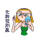 Fashion eyebrowsbaby（個別スタンプ：31）