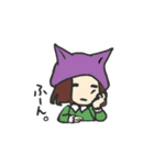 かぶりものがーるず。（個別スタンプ：7）