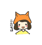 かぶりものがーるず。（個別スタンプ：9）