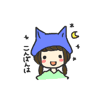 かぶりものがーるず。（個別スタンプ：11）