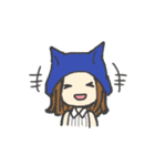 かぶりものがーるず。（個別スタンプ：14）