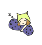 かぶりものがーるず。（個別スタンプ：17）