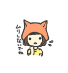 かぶりものがーるず。（個別スタンプ：19）