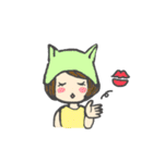 かぶりものがーるず。（個別スタンプ：22）