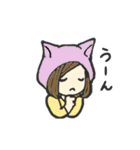 かぶりものがーるず。（個別スタンプ：25）