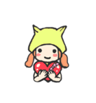 かぶりものがーるず。（個別スタンプ：34）