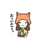 かぶりものがーるず。（個別スタンプ：37）